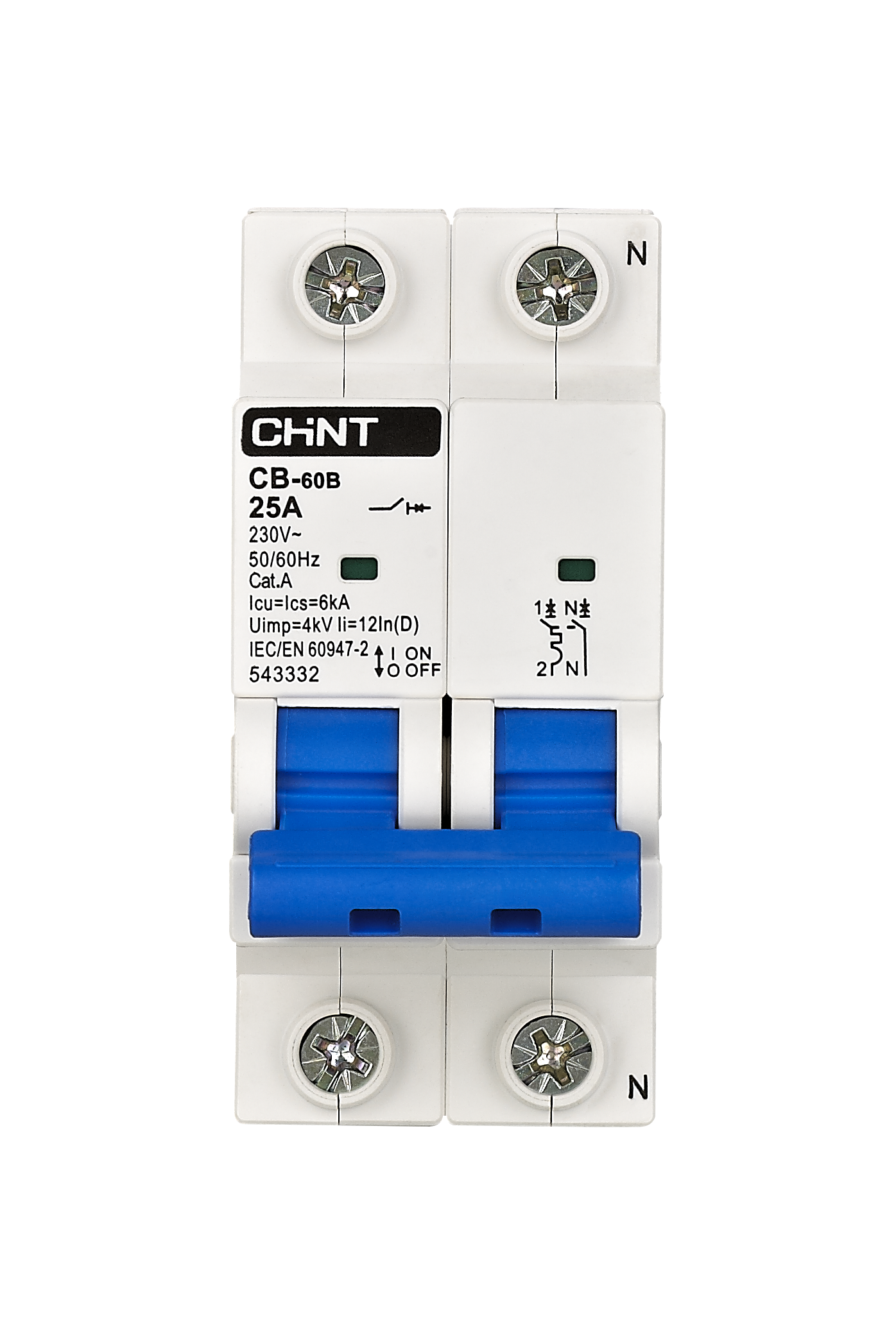 CB-60B-MCCB-1PN Front